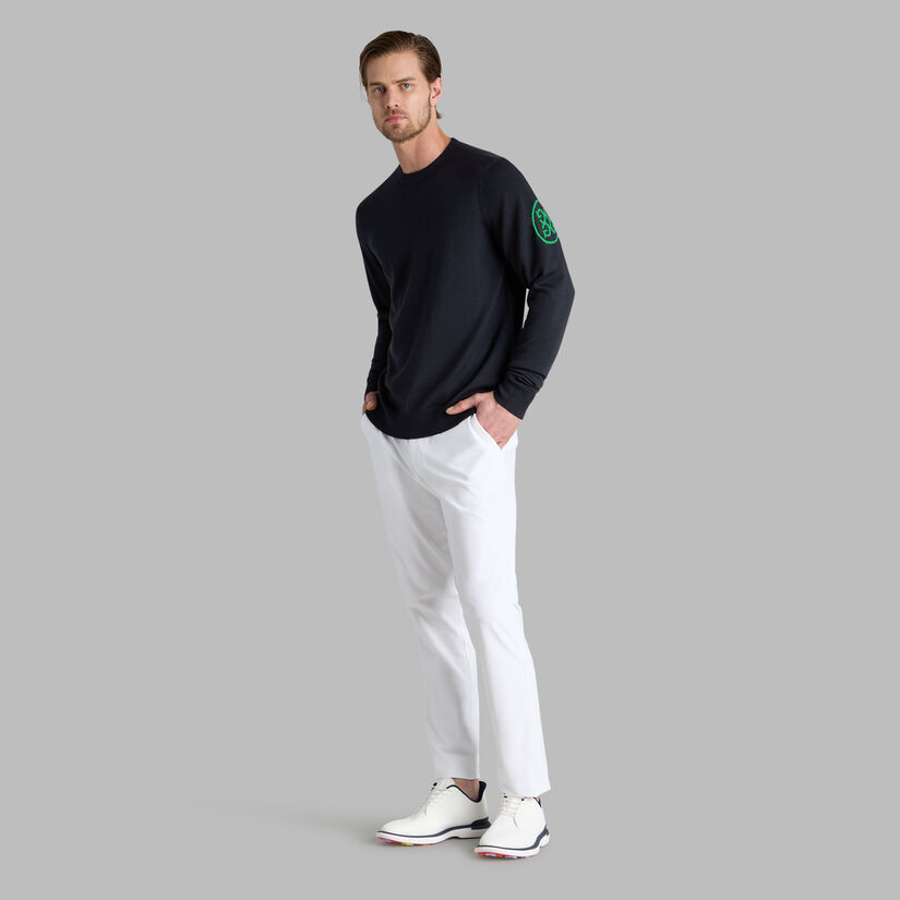 CIRCLE G'S MERINO WOOL CREWNECK JUMPER - Alternate Image 2