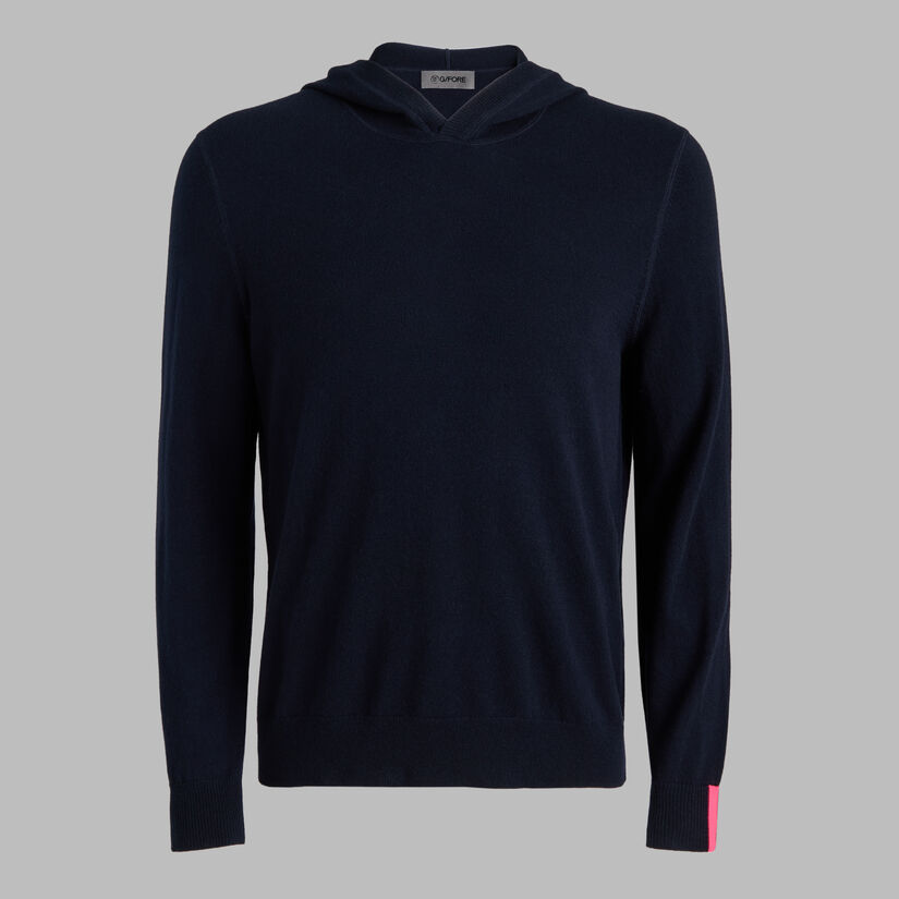 CASHMERE HOODED JUMPER