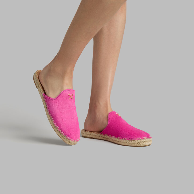 WOMEN'S METAL TEES PONY HAIR ESPADRILLE - Alternate Image 5