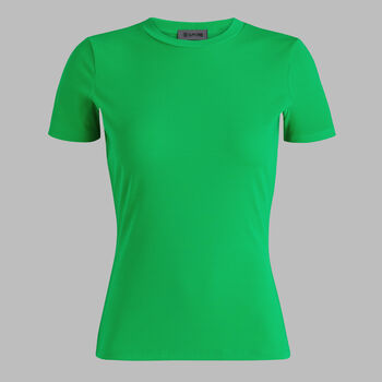 TECH NYLON RIB FITTED TEE
