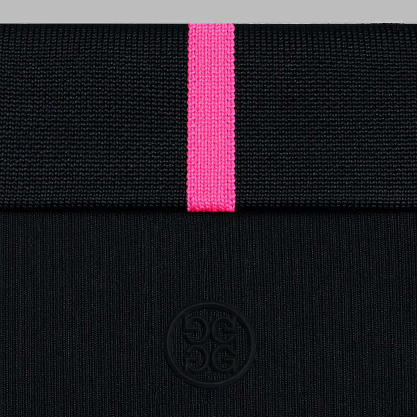 RIBBED TECH NYLON LONG SLEEVE POLO - Alternate Image 5