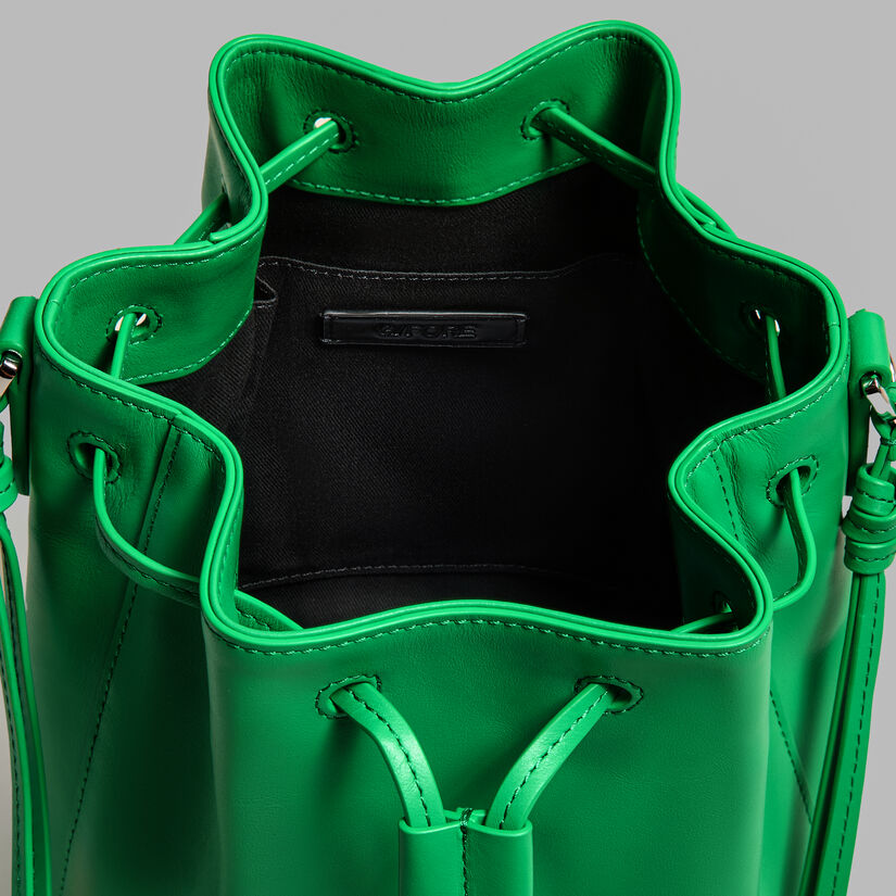 LEATHER CART BUCKET BAG - Alternate Image 4