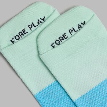WOMEN'S TWO TONE FORE PLAY ANKLE SOCK
