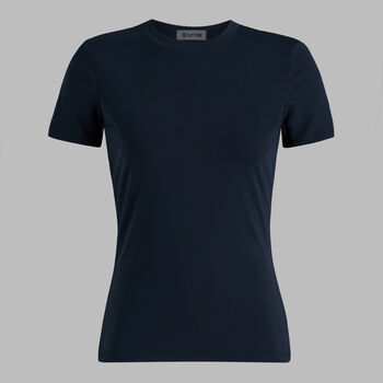 TECH NYLON RIB FITTED TEE