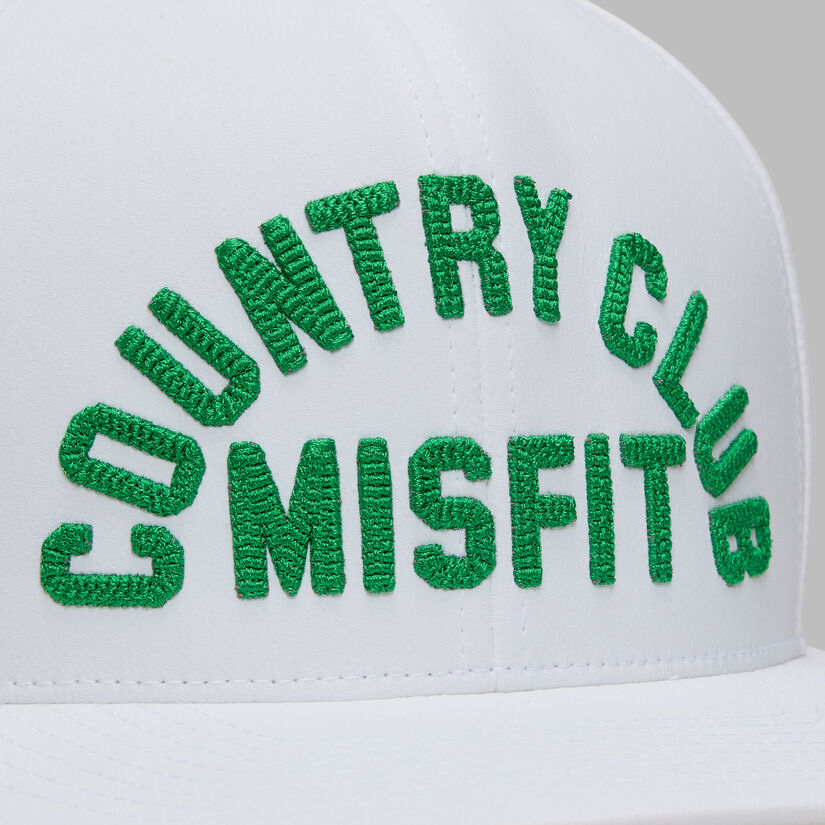 COUNTRY CLUB MISFIT PERFORATED DELTA HAT - Alternate Image 1