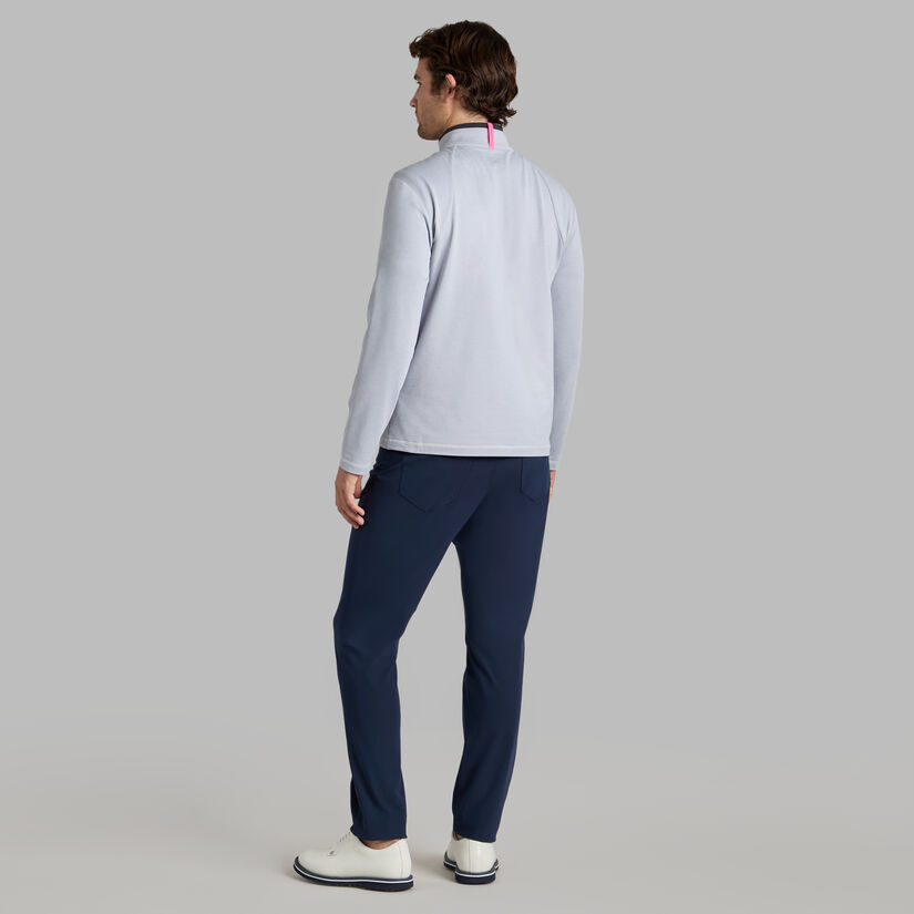 BRUSHED BACK TECH 1/4 ZIP PULLOVER - Alternate Image 2