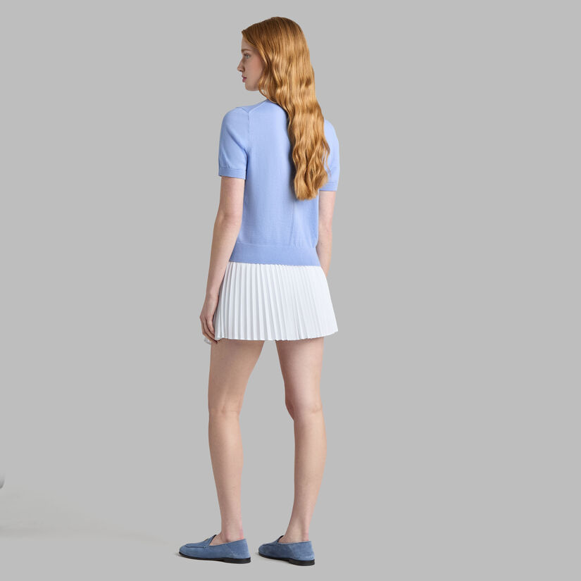 COOLING COTTON SHORT SLEEVE CREWNECK TOP - Alternate Image 3