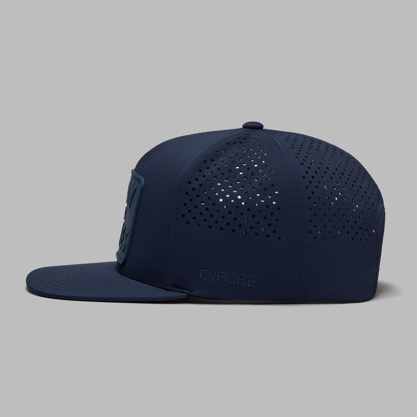 PRAY FOR BIRDIES PATCH PERFORATED DELTA HAT - Alternate Image 6