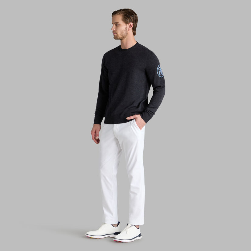 CIRCLE G'S MERINO WOOL CREWNECK JUMPER - Alternate Image 2