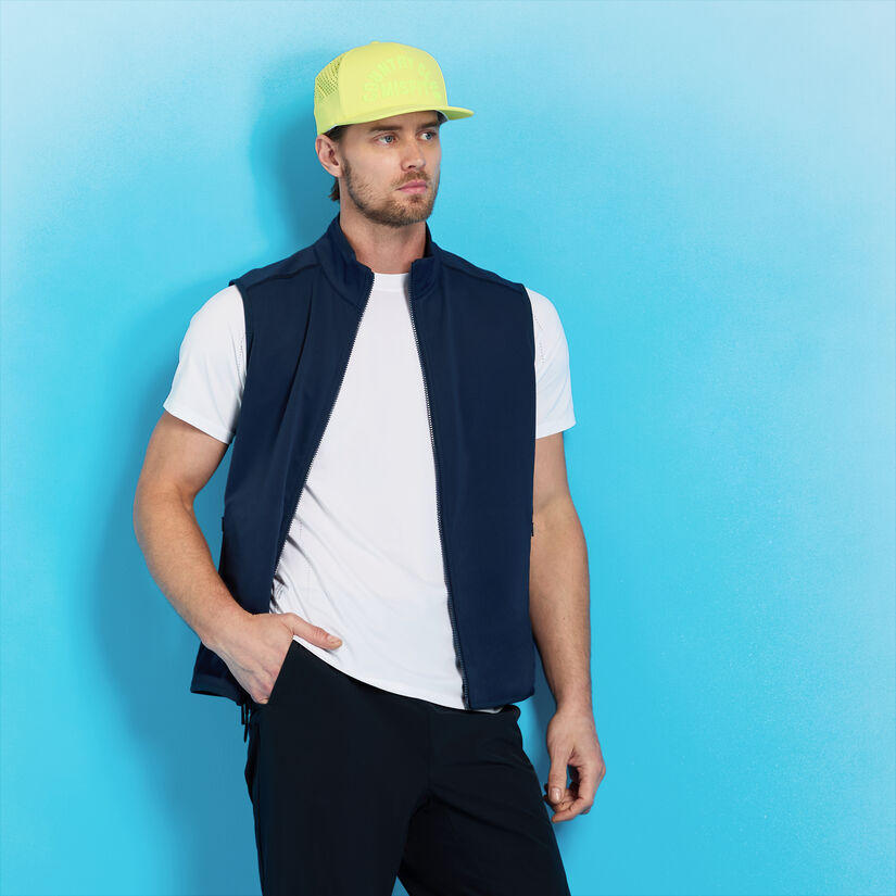 DOUBLE KNIT GILET - Alternate Image 1