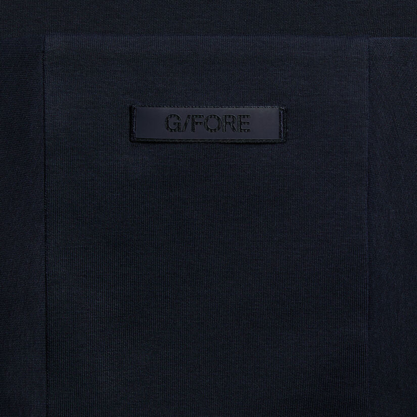 COTTON BLEND SCUBA HOODIE - Alternate Image 2