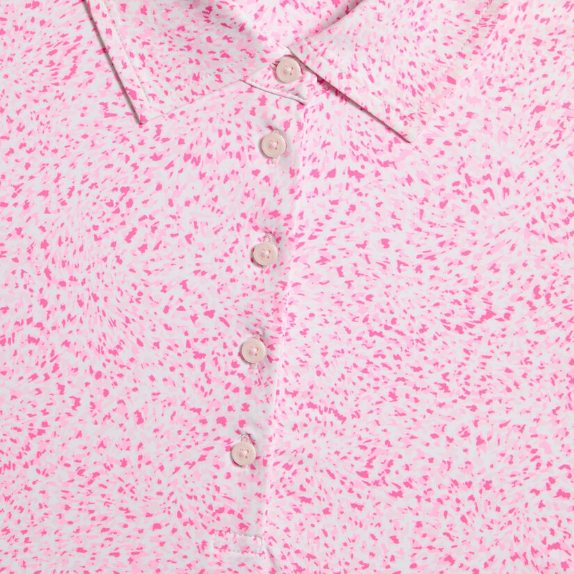 FIREWORKS SILKY TECH NYLON SLEEVELESS POLO - Alternate Image 4