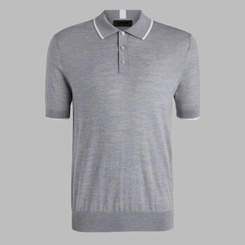 LTD RELEASE MERINO WOOL KNIT JUMPER POLO
