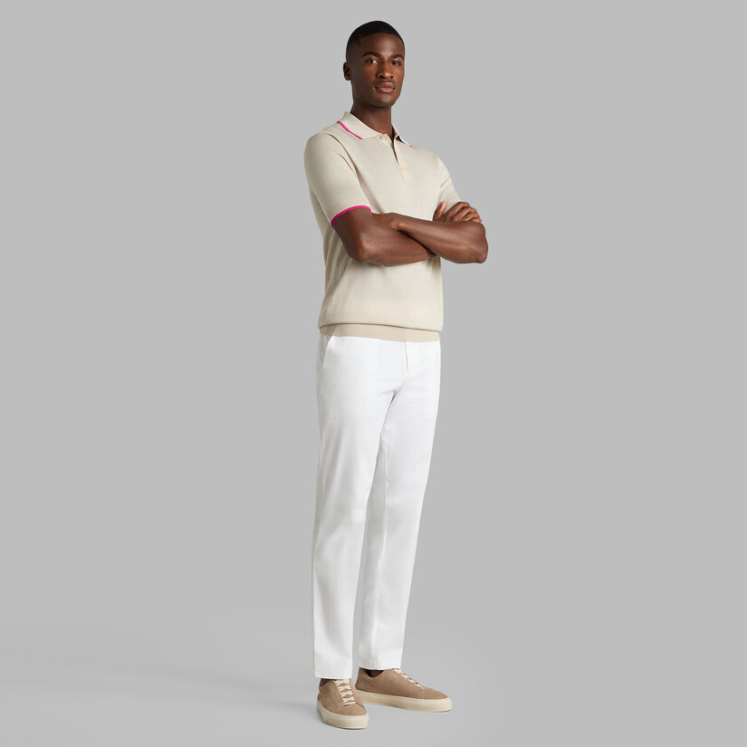 LTD RELEASE MERINO WOOL KNIT JUMPER POLO - Alternate Image 2