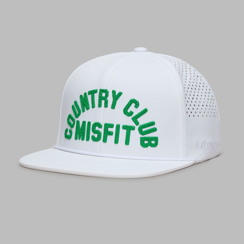 COUNTRY CLUB MISFIT PERFORATED DELTA HAT