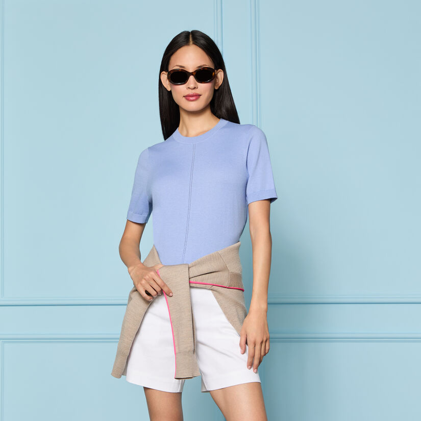 LTD RELEASE LINEN LONGLINE VACATION SHORT - Alternate Image 1