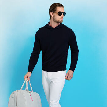 CASHMERE HOODED JUMPER