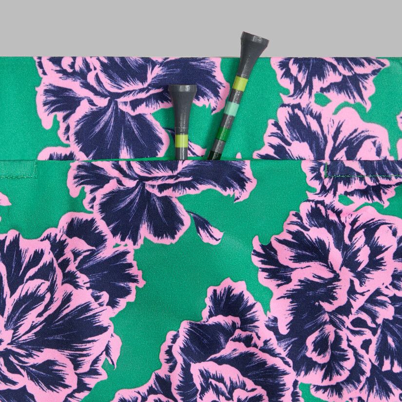 STAMPED FLORAL TECH JERSEY SKORT - Alternate Image 5