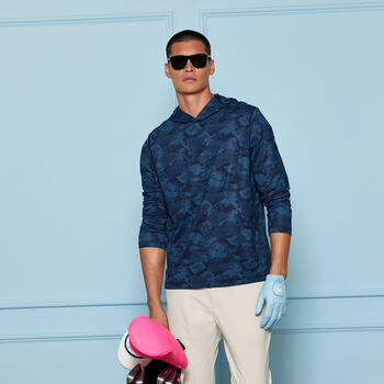 BRUSHED BACK TECH TERRY HOODIE