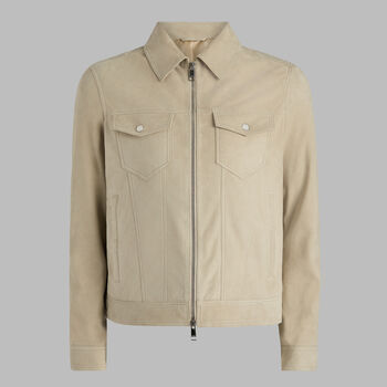 SUEDE TRUCKER JACKET