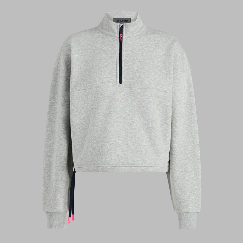 FRENCH TERRY 1/4 ZIP PULLOVER